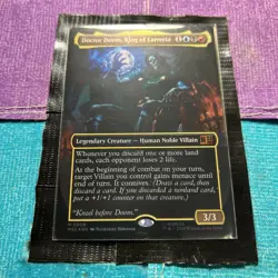 Doctor Doom, King of Latveria Foil Borderless MtG Magic Marvel SuperHeroes NM/MT - Image 1
