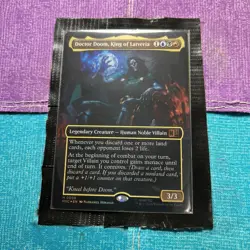 Doctor Doom, King of Latveria Foil Borderless MtG Magic Marvel SuperHeroes NM/MT - Image 2