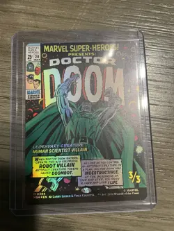 MTG Magic: The Gathering Marvel Super Heroes Doctor DOOM! Foil M0394 - Image 2