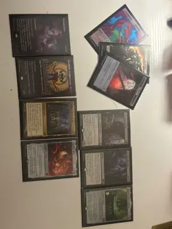 magic the gathering cedh deck with deck box and dice - Image 1