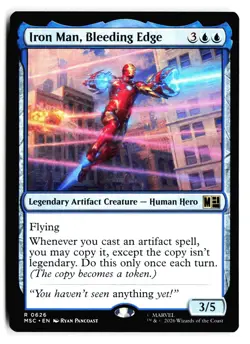 Iron Man, Bleeding Edge 626 Commander: Marvel Super Heroes Magic: The Gathering - Image 1
