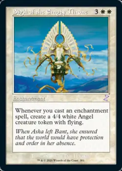 Sigil of the Empty Throne (Timeshifted) [Time Spiral Remastered] Magic MTG - Image 1