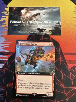 Hearthborn Battler Extended Art - Bloomburrow BLB - Image 1