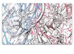 O-P Trafalgar D. Water Law Playing Mat Card Game Playmat Mouse Pad One Piece - Image 1