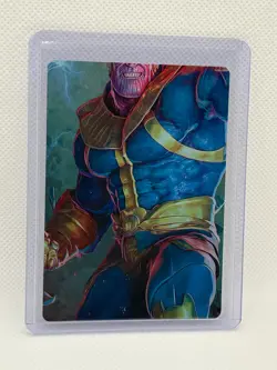 Thanos, the Mad Titan Art Card (5/9) Art Series: Marvel Super Heroes Regular - Image 1