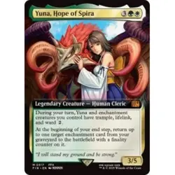 Yuna, Hope Of Spira (extended Art) (517) M/NM Magic MTG Final Fantasy - Image 1