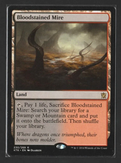 Bloodstained Mire - Khans of Tarkir (KTK) - MTG Land Rare - 230/269 - Image 3