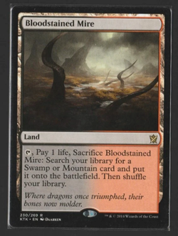 Bloodstained Mire - Khans of Tarkir (KTK) - MTG Land Rare - 230/269 - Image 5
