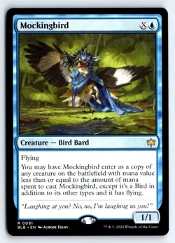 Mockingbird 61 Rare Promo Pack: Bloomburrow Magic: The Gathering NM - Image 1