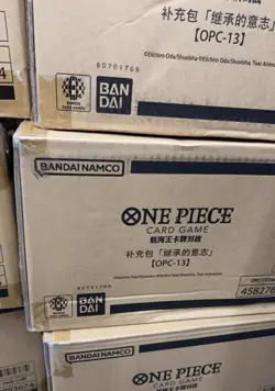 One Piece Card Game Chinese OP-13 Booster Box Sealed Case Carrying On His Will - Image 1