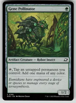Gene Pollinator Common Edge of Eternities 186 MTG Near Mint 2025 - Image 1