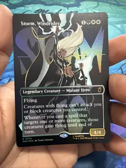 Storm, Windrider (Borderless) Marvel Super Heroes Foil - Image 1