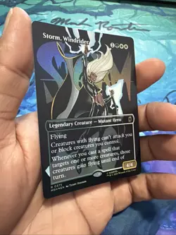 Storm, Windrider (Borderless) Marvel Super Heroes Foil - Image 2