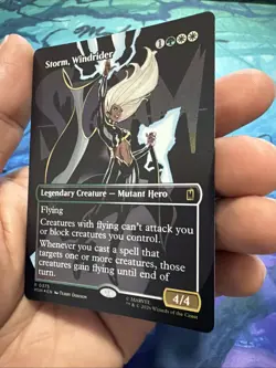 Storm, Windrider (Borderless) Marvel Super Heroes Foil - Image 3