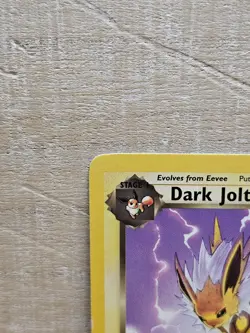 Dark Jolteon 38/82 Team Rocket Non-Holo Pokemon Card TCG - Image 3