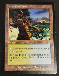 MTG Yavimaya Coast Apocalypse English Land - Image 1
