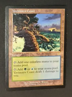 MTG Yavimaya Coast Apocalypse English Land - Image 3