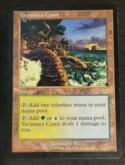 MTG Yavimaya Coast Apocalypse English Land - Image 5