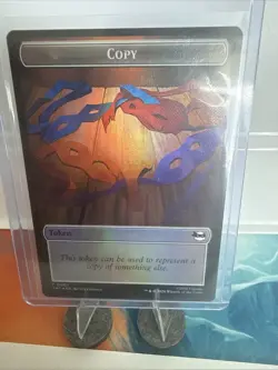 Dinosaur Soldier /Copy Double-Sided Token #1/2 MTG TMNT NM Foil - Image 2