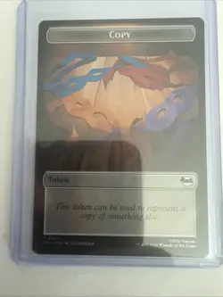 Dinosaur Soldier /Copy Double-Sided Token #1/2 MTG TMNT NM Foil - Image 4
