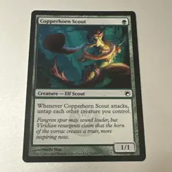 Magic the Gathering MTG Scars of Mirrodin Copperhorn Scout #116 Buy 3 Get 2 Free - Image 1
