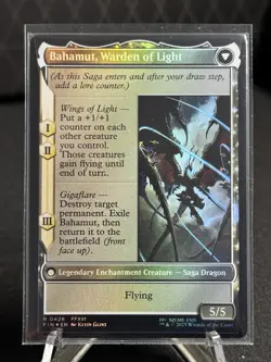 Dion, Bahamut's Dominant R 428 Final Fantasy (FIN) Extended Art Foil NM - Image 2