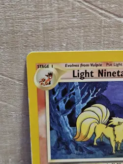 Pokemon Card Light Ninetales Neo Destiny 50/105 Uncommon Non-Holo - Image 3