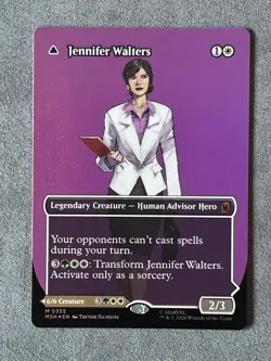 Jennifer Walters/She Hulk (Borderless) (MSH 0355) Marvel Super Heroes Foil - MTG - Image 1