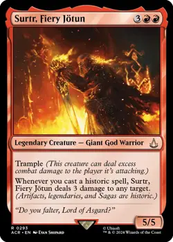 Surtr, Fiery Jotun - 293 - Universes Beyond: Assassin's Creed - NM - Image 1