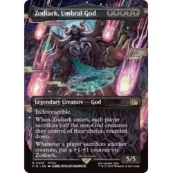 Zodiark, Umbral God (borderless) (336) M/NM Magic MTG Final Fantasy - Image 1