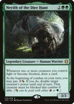 Magic The Gathering MTG NEYITH OF THE DIRE HUNT Jumpstart NM Near Mint - Image 1