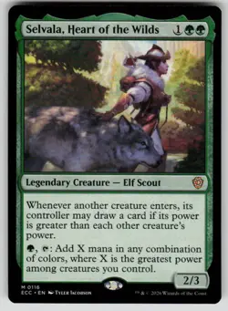 Selvala, Heart of the Wilds Normal M Commander: Lorwyn Eclipsed 116 NM - Image 1