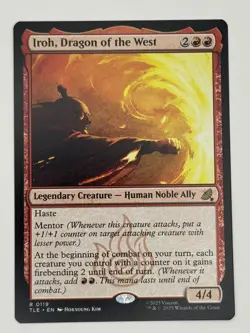 MTG - Iroh, Dragon of the West - Avatar: TLA: Eternal-Legal - Rare - NM - Magic - Image 1