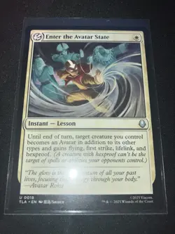 Enter the Avatar State U 0018 Magic The Gathering Avatar: The Last Airbender - Image 1