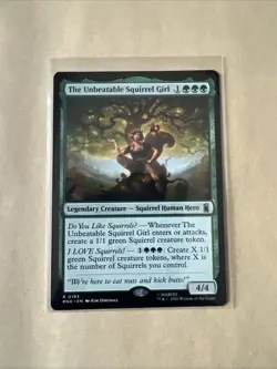 MTG The Unbeatable Squirrel Girl MSH 0193 R NM Regular - Image 1