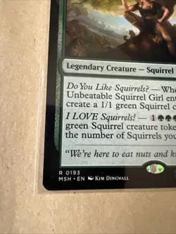 MTG The Unbeatable Squirrel Girl MSH 0193 R NM Regular - Image 3