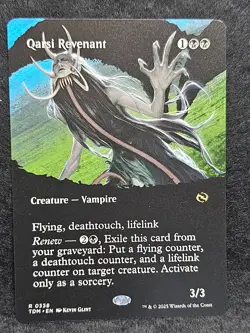 MTG: Tarkir: Dragonstorm - Borderless - Qarsi Revenant - NM - Image 1