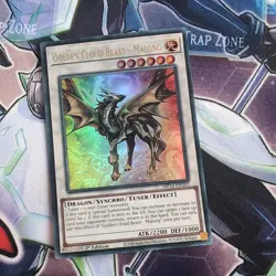 YUGIOH Golden Cloud Beast - Malong MP24-EN203 Ultra Rare 1st Edition Near Mint - Image 1