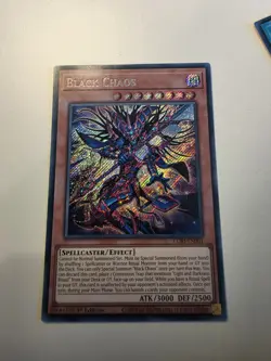 CORI-EN001 Black Chaos Secret Rare 1st Ed YuGiOh - Image 2