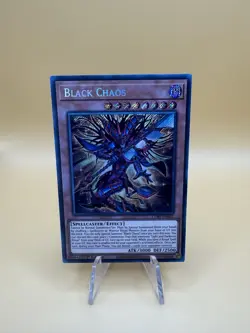 CORI-EN001 Black Chaos Secret Rare 1st Ed YuGiOh - Image 1