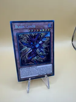 CORI-EN001 Black Chaos Secret Rare 1st Ed YuGiOh - Image 2