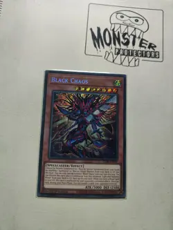 YUGIOH BLACK CHAOS SECRET RARE CORI-EN001 - Image 1