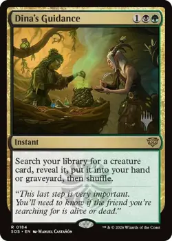 Dina's Guidance - Promo Pack Light Play, English Magic the Gathering MTG Magic P - Image 1