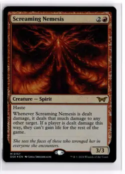 Screaming Nemesis Foil Duskmourn 157 LP x1 MTG Magic: the Gathering - Image 1