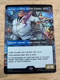 Doctor Octopus, Master Planner Borderless Foil [Marvel's Spider-Man] MTG 💧💀 - Image 1