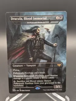 Dracula, Blood Immortal - Falkenrath Forebear Innistrad: Crimson Vow Regular - Image 1
