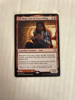 Birgi, God Of Storytelling NM MTG! Kaldheim - Image 1