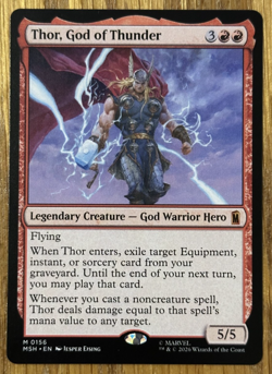 MTG Marvel Super Heroes, Thor, God of Thunder - Image 1
