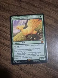 Magic: The Gathering Final Fantasy Traveling Chocobo Mythic Card 0210 - Image 2