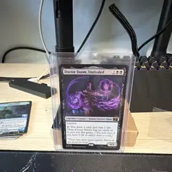 MTG - Doctor Doom, Unrivaled (Foil) - Marvel Super Heroes Commander - Image 1
